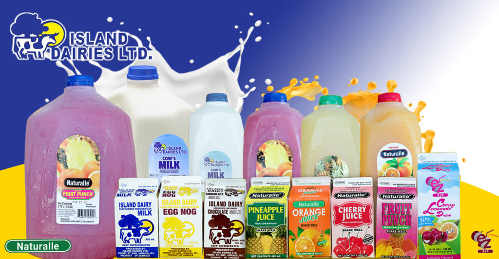 Fresh Dairy, Juice & Drink Products In Jamaica Island Dairies Ltd.